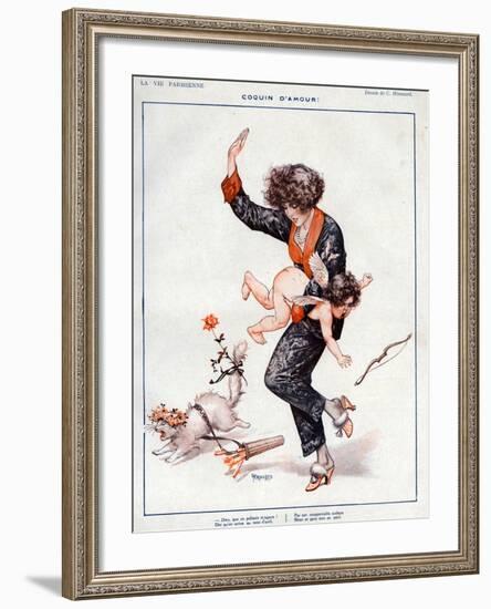 La Vie Parisienne, Cheri Herouard, 1922, France-null-Framed Giclee Print