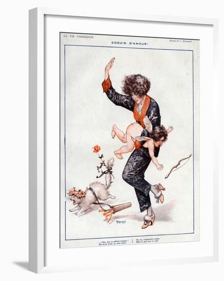 La Vie Parisienne, Cheri Herouard, 1922, France-null-Framed Giclee Print