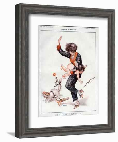 La Vie Parisienne, Cheri Herouard, 1922, France-null-Framed Giclee Print