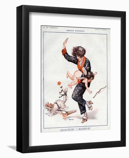 La Vie Parisienne, Cheri Herouard, 1922, France-null-Framed Giclee Print