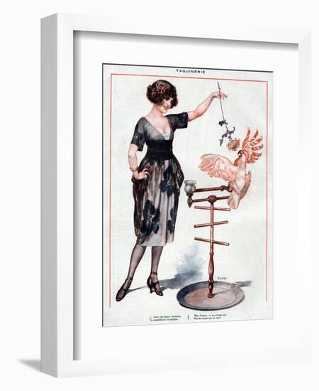 La Vie Parisienne, Cheri Herouard, 1922, France-null-Framed Giclee Print