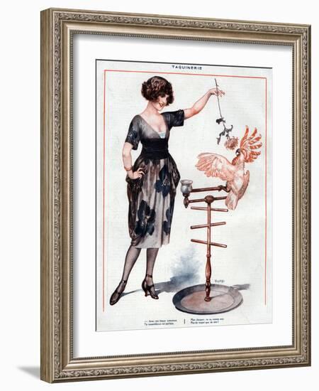 La Vie Parisienne, Cheri Herouard, 1922, France-null-Framed Giclee Print