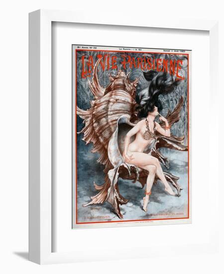 La vie Parisienne, Cheri Herouard, 1923, France-null-Framed Giclee Print