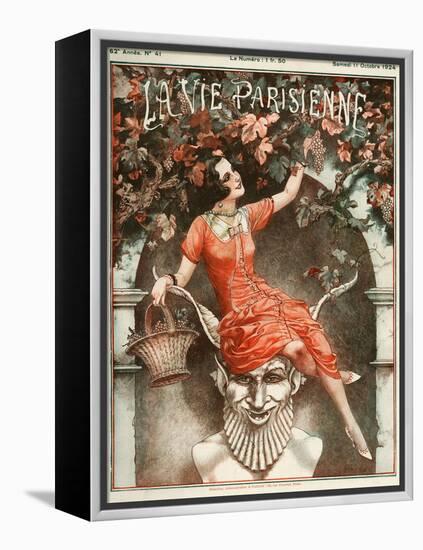 La Vie Parisienne, Cheri Herouard, 1924, France-null-Framed Premier Image Canvas