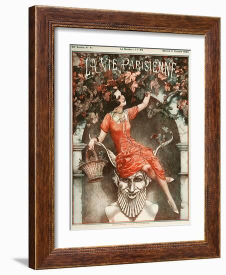 La Vie Parisienne, Cheri Herouard, 1924, France-null-Framed Giclee Print