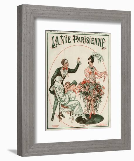 La Vie Parisienne, Cheri Herouard, 1924, France-null-Framed Giclee Print