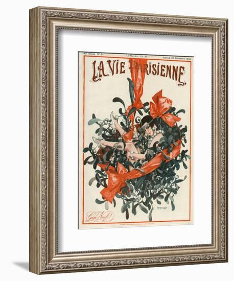 La Vie Parisienne, Cheri Herouard, 1924, France-null-Framed Giclee Print