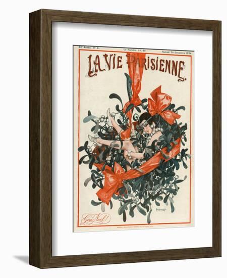 La Vie Parisienne, Cheri Herouard, 1924, France-null-Framed Giclee Print