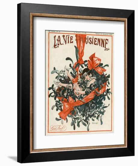 La Vie Parisienne, Cheri Herouard, 1924, France-null-Framed Giclee Print