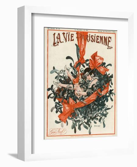 La Vie Parisienne, Cheri Herouard, 1924, France-null-Framed Giclee Print