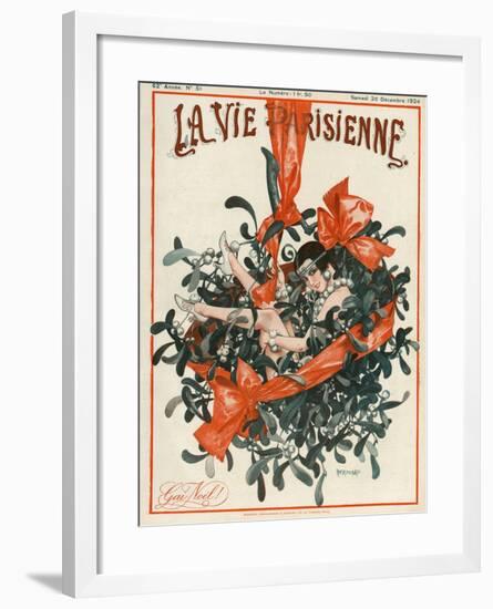 La Vie Parisienne, Cheri Herouard, 1924, France-null-Framed Giclee Print