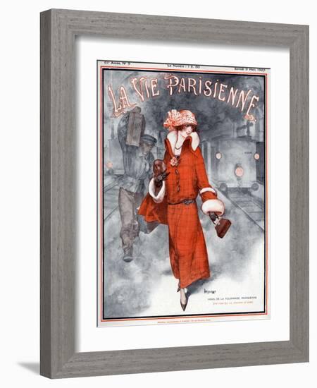 La Vie Parisienne, CHerouard, 1923, France-null-Framed Giclee Print