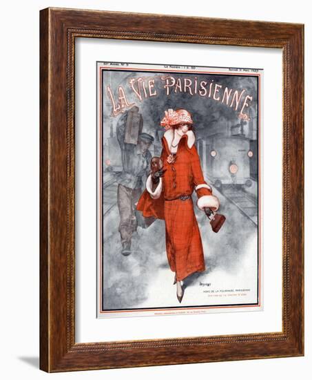 La Vie Parisienne, CHerouard, 1923, France-null-Framed Giclee Print