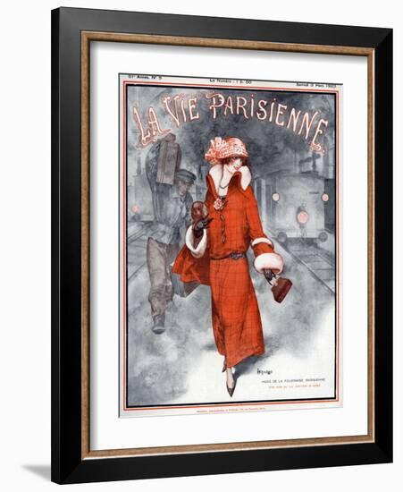 La Vie Parisienne, CHerouard, 1923, France-null-Framed Giclee Print