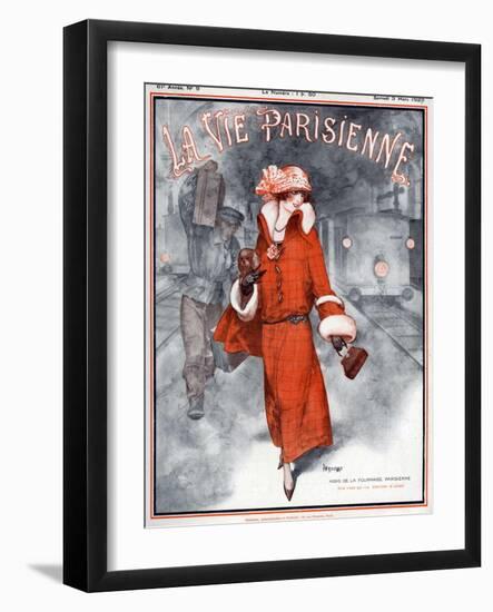 La Vie Parisienne, CHerouard, 1923, France-null-Framed Giclee Print