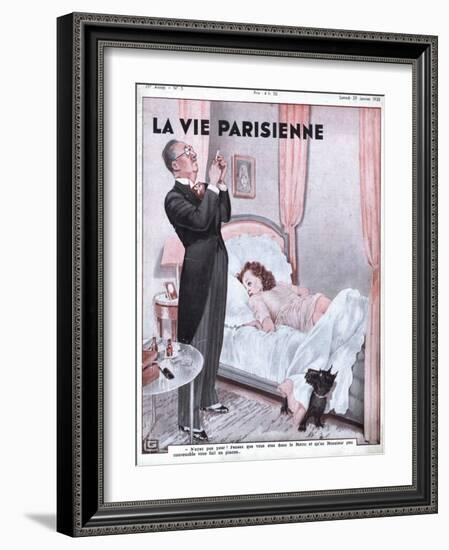 La Vie Parisienne, Erotica Bedrooms Magazine, France, 1938-null-Framed Giclee Print
