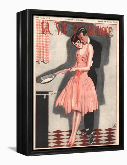 La Vie Parisienne, Erotica Glamour Womens Art Deco Cooking Magazine, France, 1926-null-Framed Premier Image Canvas