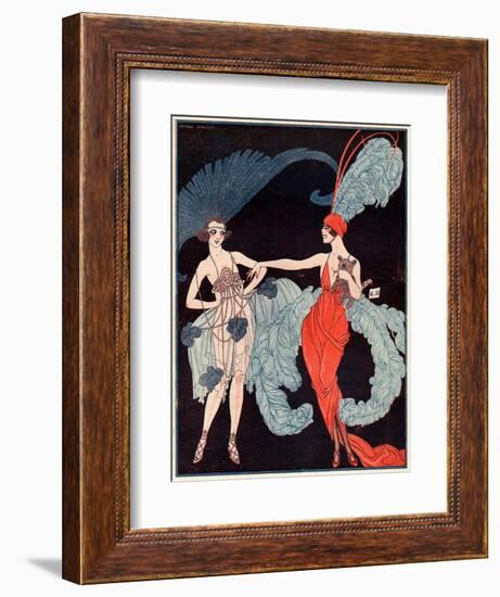 La Vie Parisienne, G Barbier, 1918, France-null-Framed Giclee Print