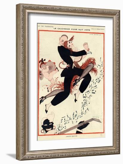 La Vie Parisienne, G Barbier, 1919, France-null-Framed Giclee Print