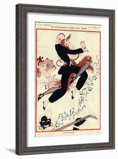 La Vie Parisienne, G Barbier, 1919, France-null-Framed Giclee Print