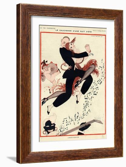 La Vie Parisienne, G Barbier, 1919, France-null-Framed Giclee Print