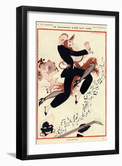 La Vie Parisienne, G Barbier, 1919, France-null-Framed Giclee Print