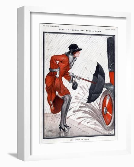 La Vie Parisienne, G Pavis, France-null-Framed Premium Giclee Print