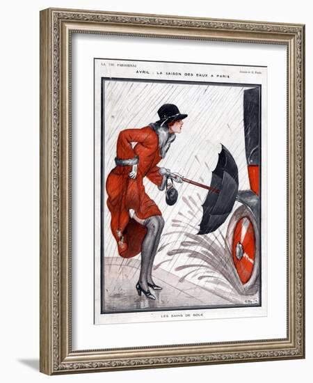 La Vie Parisienne, G Pavis, France-null-Framed Giclee Print