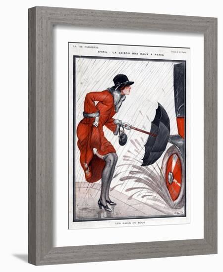 La Vie Parisienne, G Pavis, France-null-Framed Giclee Print