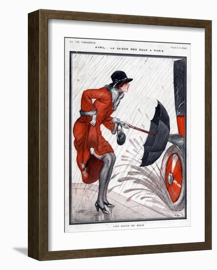 La Vie Parisienne, G Pavis, France-null-Framed Giclee Print