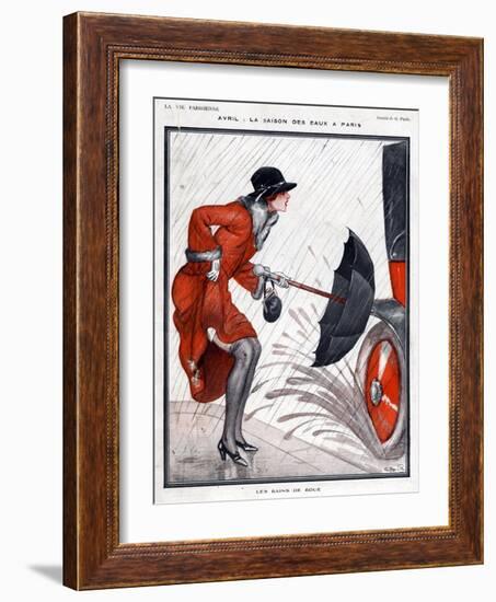 La Vie Parisienne, G Pavis, France-null-Framed Giclee Print