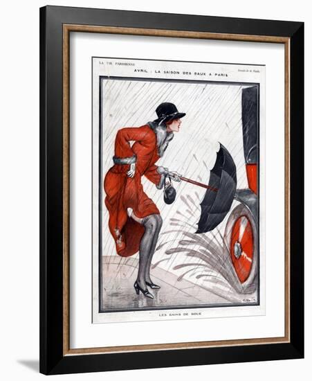 La Vie Parisienne, G Pavis, France-null-Framed Giclee Print