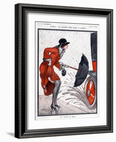 La Vie Parisienne, G Pavis, France-null-Framed Giclee Print