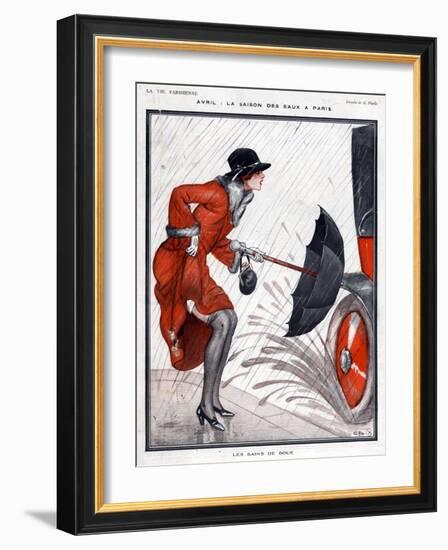 La Vie Parisienne, G Pavis, France-null-Framed Giclee Print