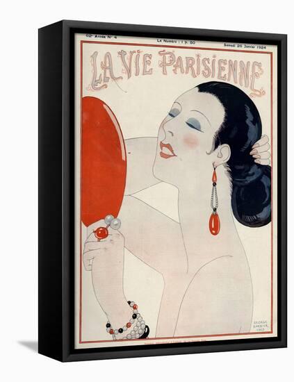 La Vie Parisienne, George Barbier, 1919, France-null-Framed Premier Image Canvas
