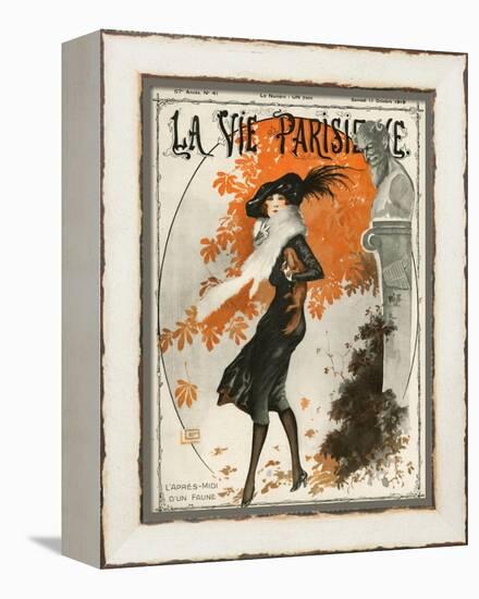 La Vie Parisienne, Georges Leonnec, 1919, France-null-Framed Premier Image Canvas