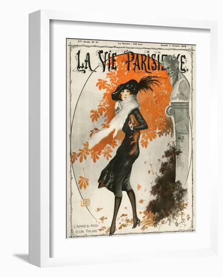 La Vie Parisienne, Georges Leonnec, 1919, France-null-Framed Giclee Print