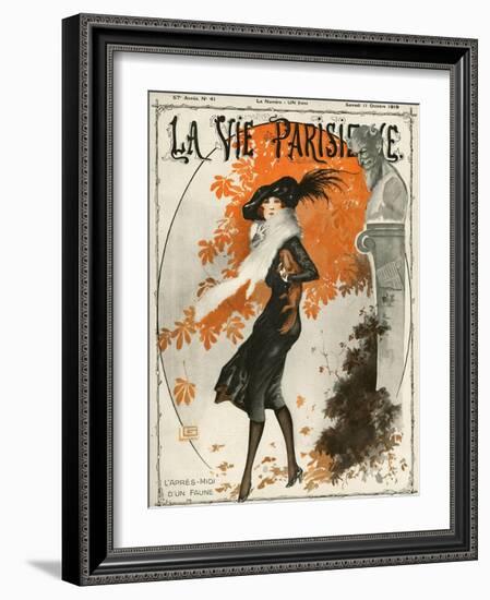 La Vie Parisienne, Georges Leonnec, 1919, France-null-Framed Giclee Print