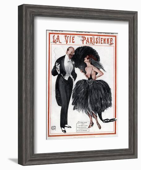 La Vie Parisienne, Georges Leonnec, 1919, France-null-Framed Giclee Print