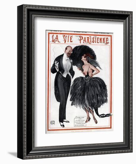 La Vie Parisienne, Georges Leonnec, 1919, France-null-Framed Giclee Print