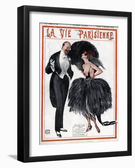 La Vie Parisienne, Georges Leonnec, 1919, France-null-Framed Giclee Print