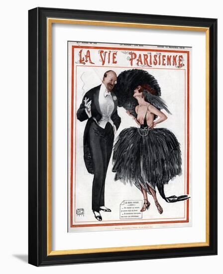 La Vie Parisienne, Georges Leonnec, 1919, France-null-Framed Giclee Print