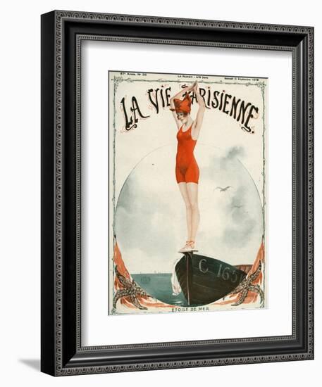 La Vie Parisienne, Georges Leonnec, 1919, France--Framed Giclee Print