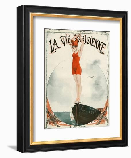 La Vie Parisienne, Georges Leonnec, 1919, France--Framed Giclee Print