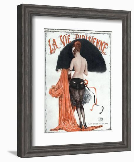 La vie Parisienne, Georges Leonnec, 1920, France-null-Framed Giclee Print