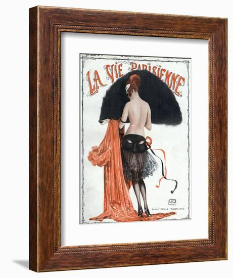 La vie Parisienne, Georges Leonnec, 1920, France-null-Framed Giclee Print