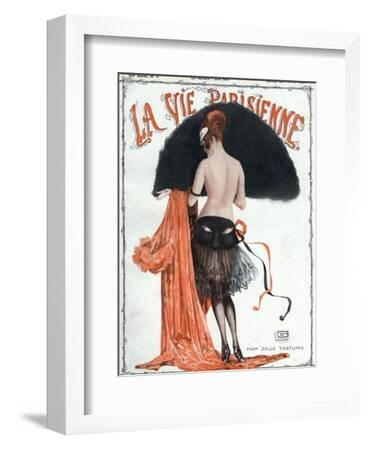 French Pinups: La Vie Parisienne Restaurant Scene 1912 Leonnec 