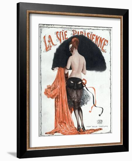 La vie Parisienne, Georges Leonnec, 1920, France-null-Framed Giclee Print