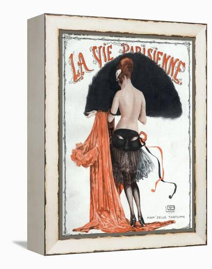 La vie Parisienne, Georges Leonnec, 1920, France-null-Framed Premier Image Canvas