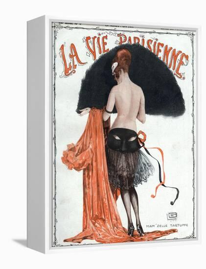 La vie Parisienne, Georges Leonnec, 1920, France-null-Framed Premier Image Canvas